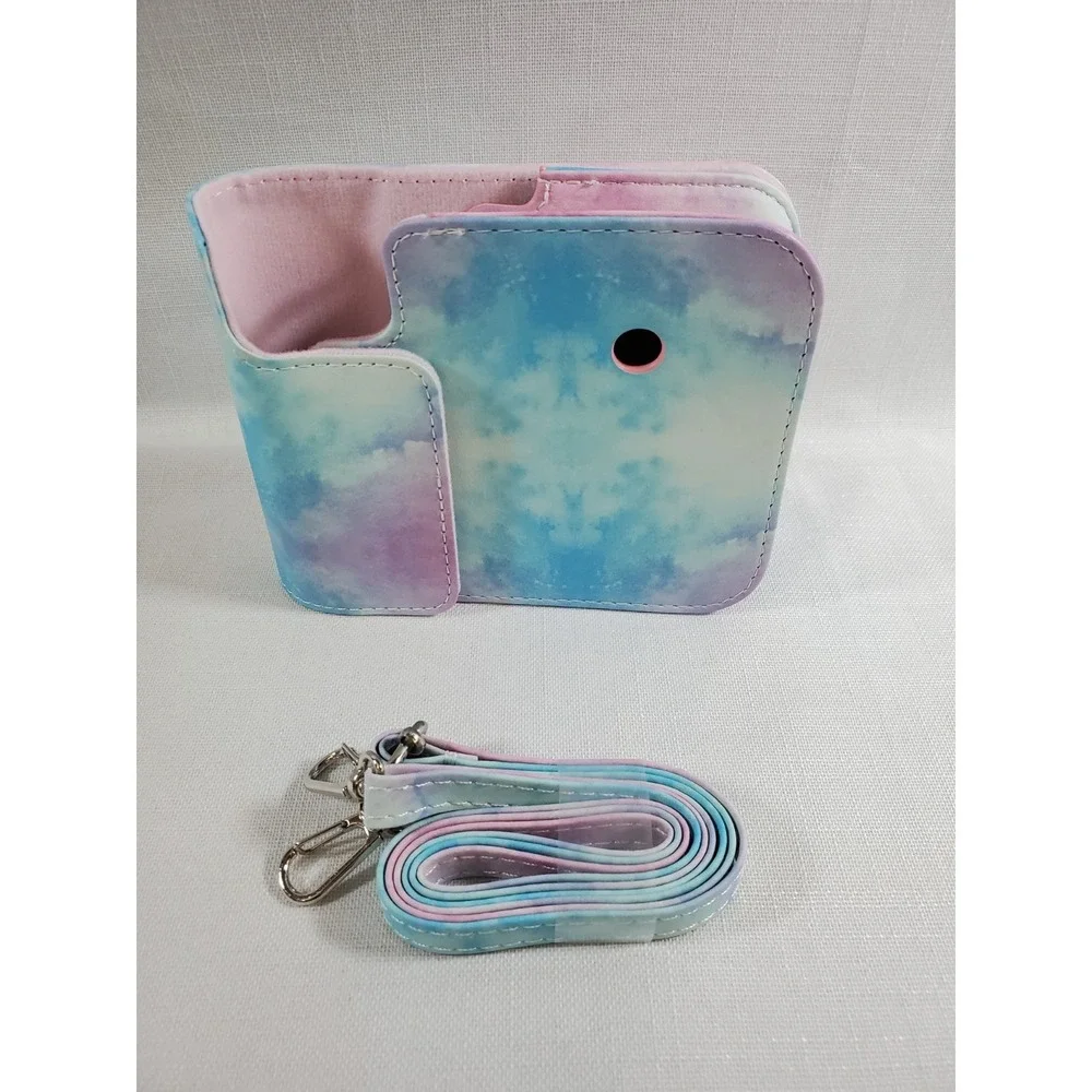 For Fujifilm Instax Mini 12 Case PU Leather Cover + Bundle